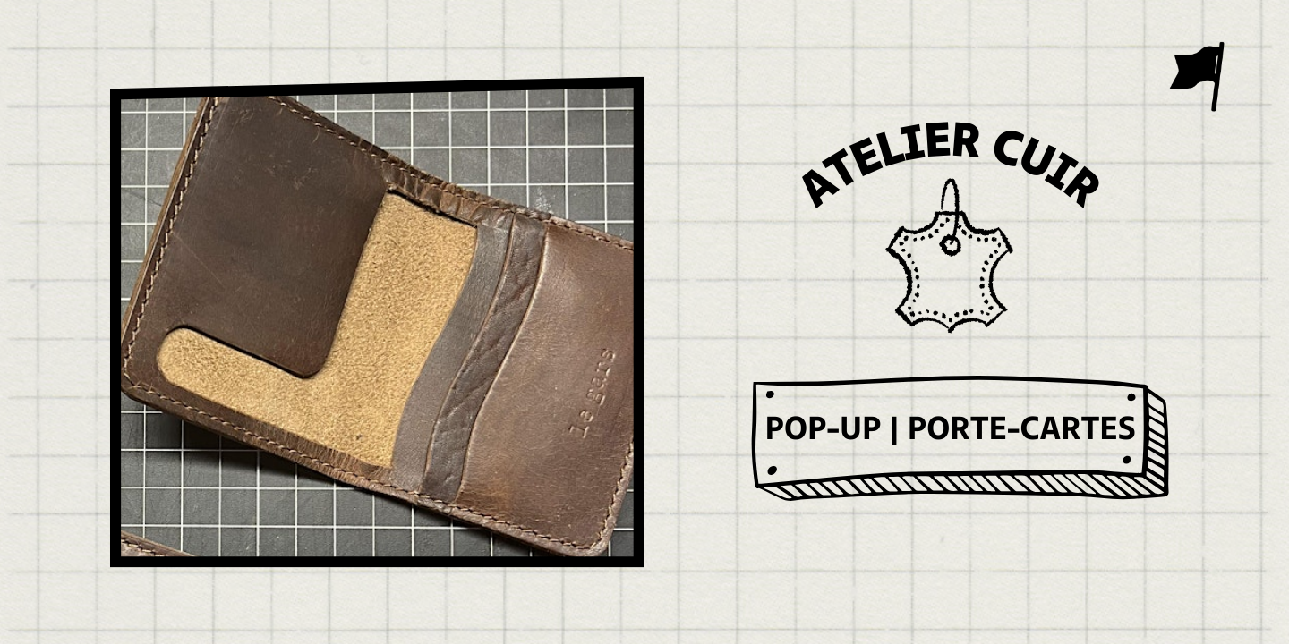 101 | CUIR : Porte-cartes minimaliste