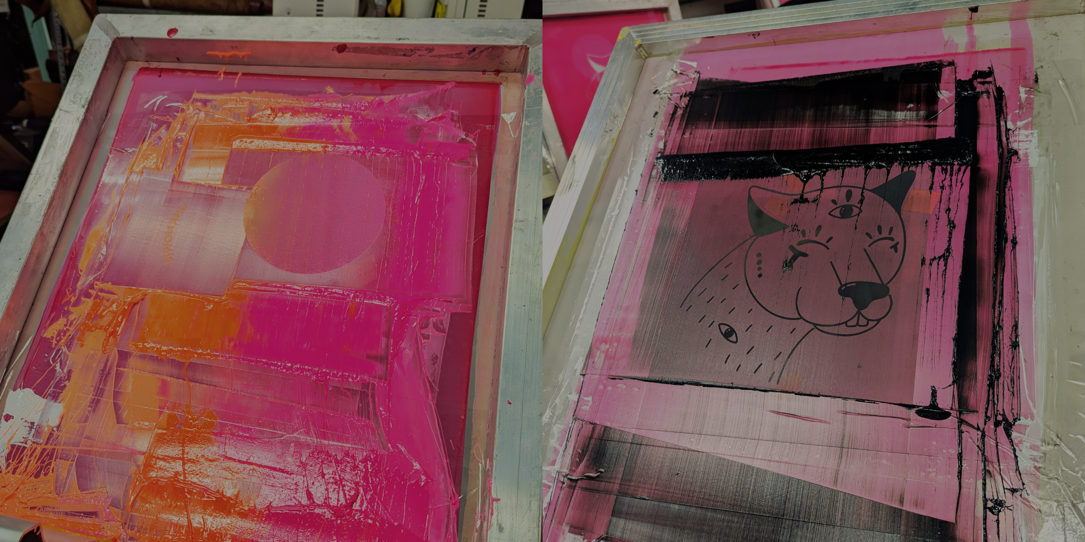 102 | SÉRIGRAPHIE TEXTILE : TECHNIQUE 2 COULEURS